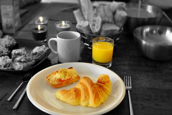 Table fork fruit morning Photo