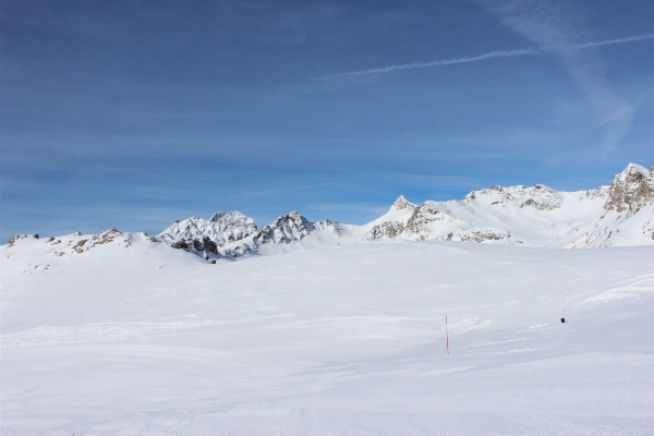 Mountain snow winter white Photo