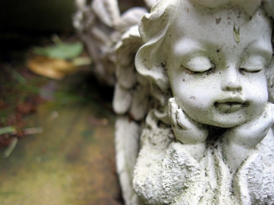 Photo Aile monument statue cimetière