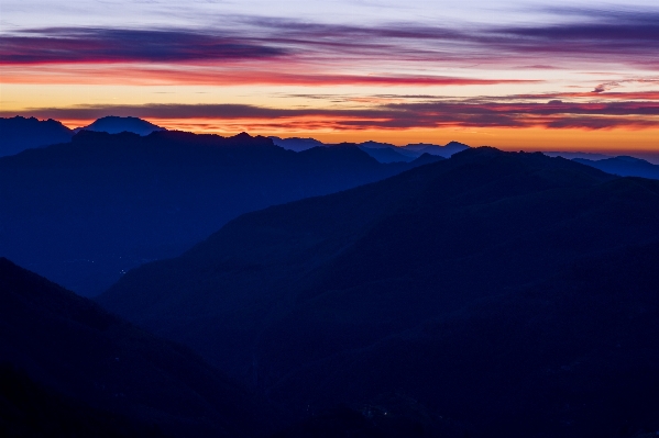 Landscape nature horizon mountain Photo