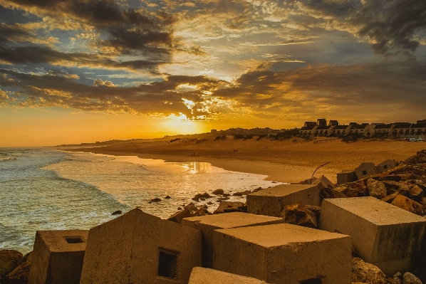 Beach landscape sea coast Photo