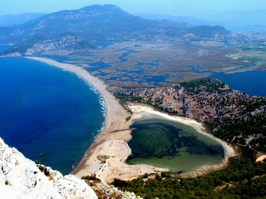 Landscape sea coast mountain Photo