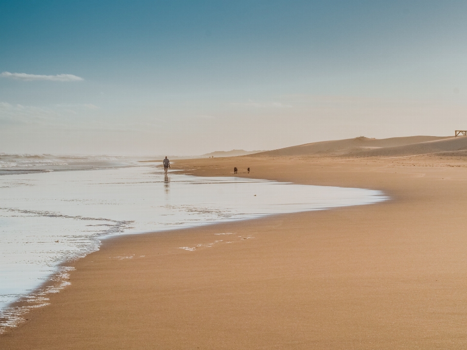 Praia paisagem mar costa