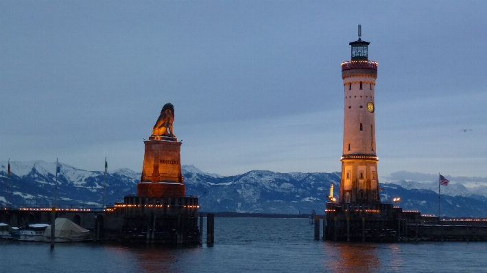 Sea coast water lighthouse Photo