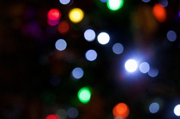 Light bokeh blur abstract Photo