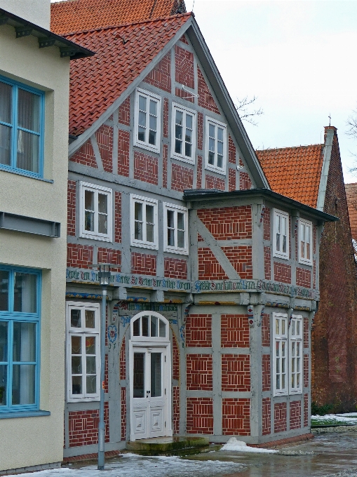 Architecture house window town