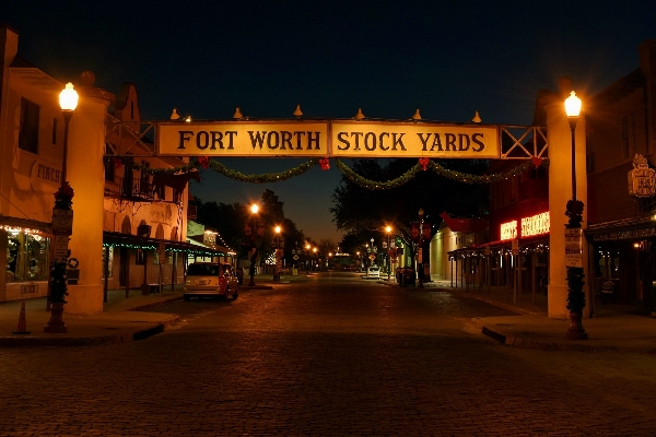 Sunrise road street night Photo