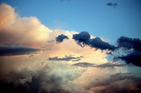 Landschaft natur horizont wolke Foto