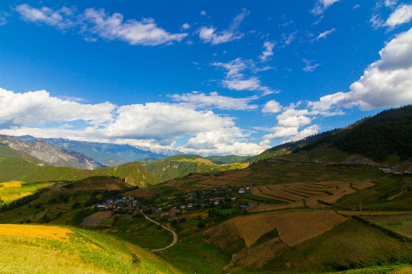 Landscape outdoor mountain cloud Photo