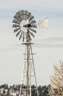 Water nature farm windmill Photo