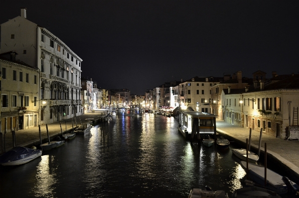 Water dock architecture night Photo