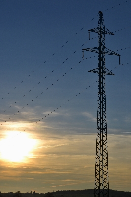 Cloud sky sun sunset Photo