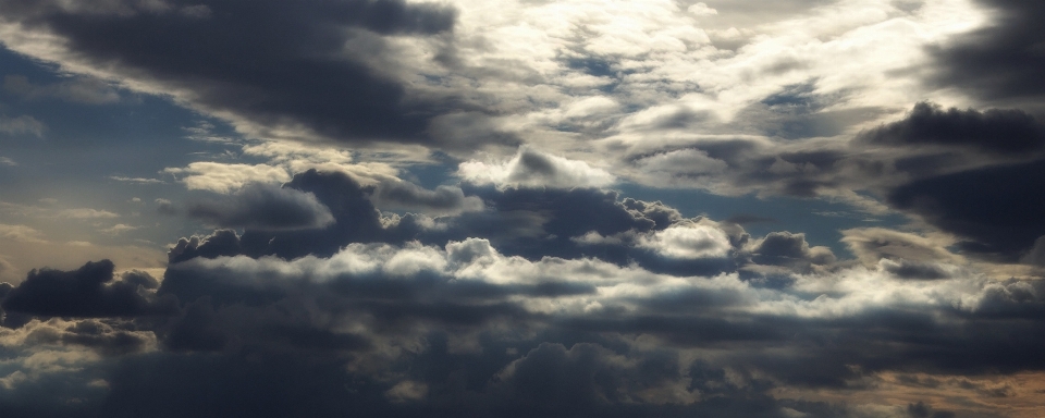 Horizonte nube cielo sol