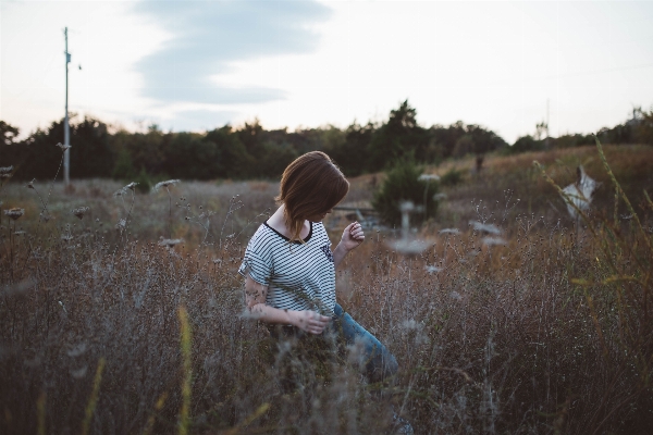 Nature grass person people Photo