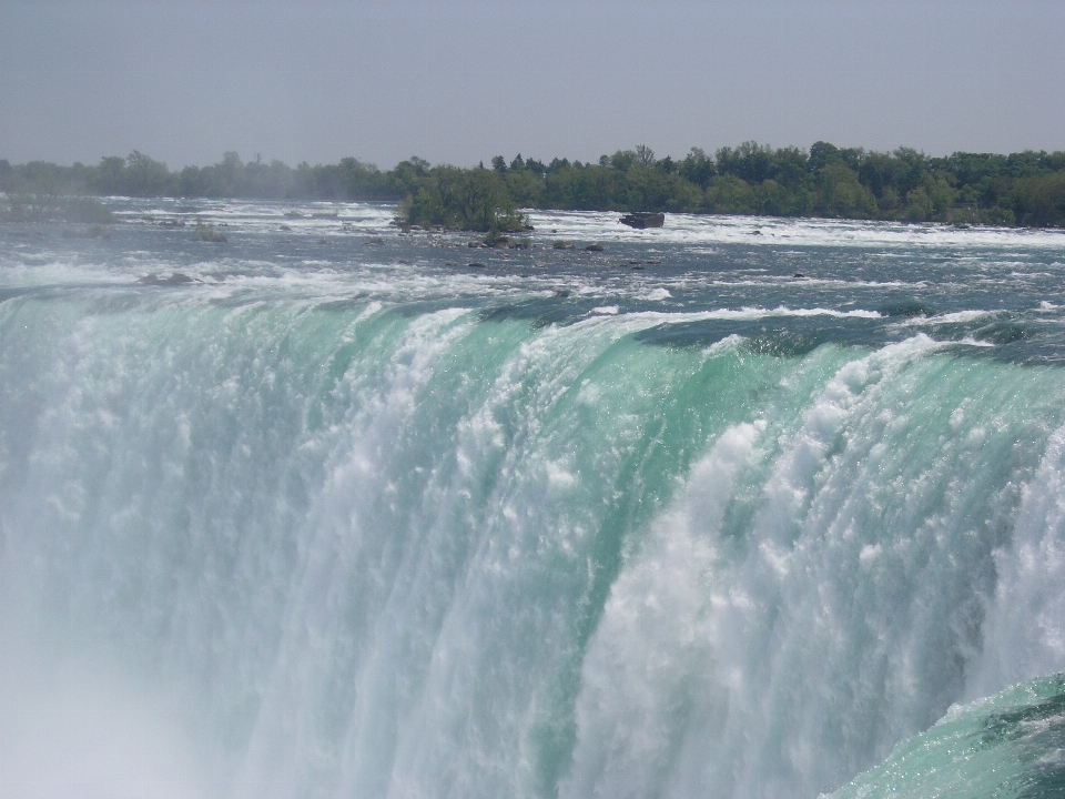 Sea water nature waterfall