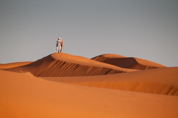 Landscape sand desert dune Photo