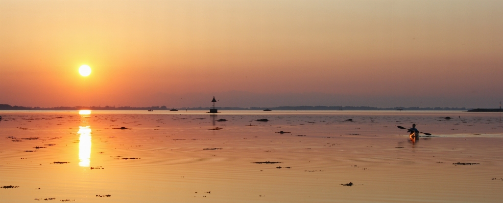 Beach sea sand horizon Photo