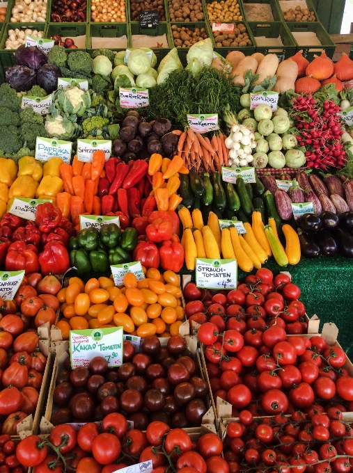 Città cibo mediterraneo venditore