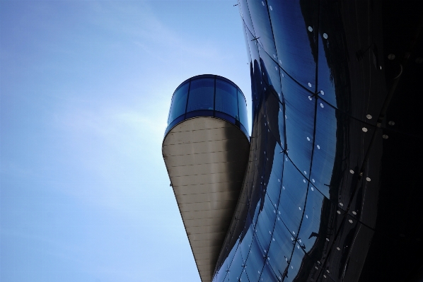 Wing light architecture sky Photo