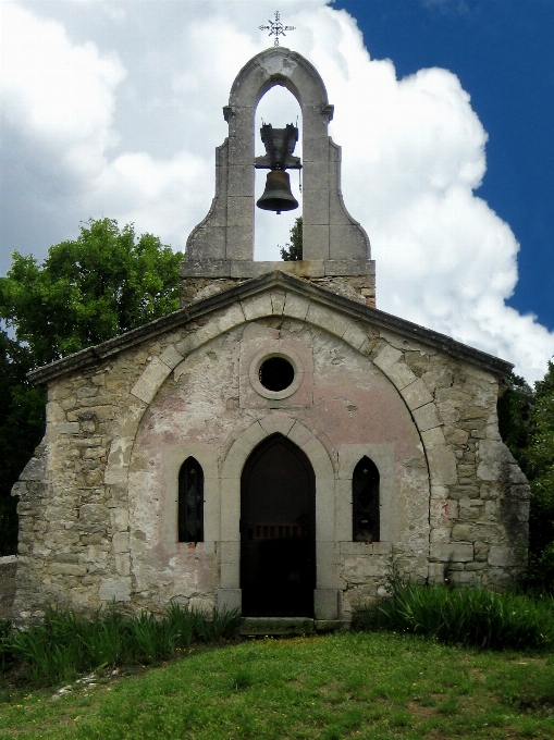 Budynek stary francja kościół