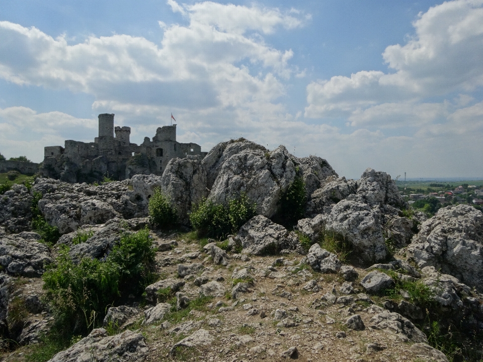 Krajobraz morze wybrzeże rock