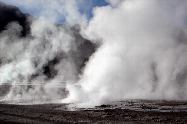 Landscape nature hiking steam Photo