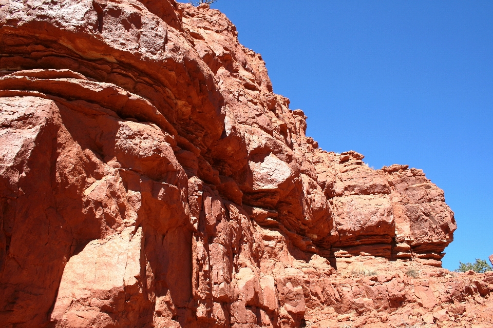 Paysage rock architecture vallée