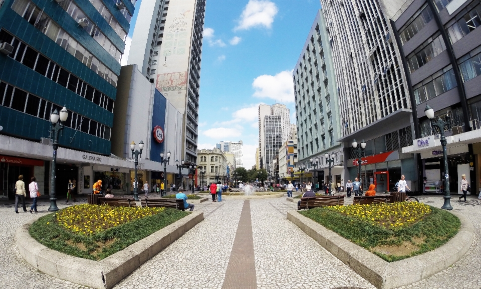 Pedestrian boardwalk road street