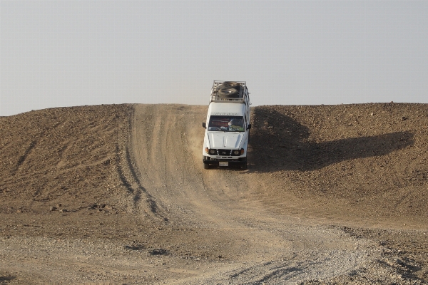 Landscape sand road desert Photo