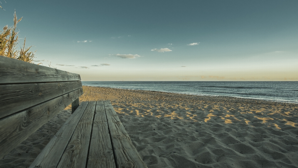 Plage mer côte sable