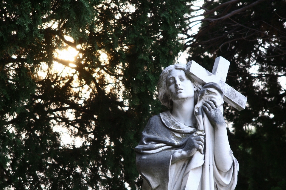 Antique stone monument europe