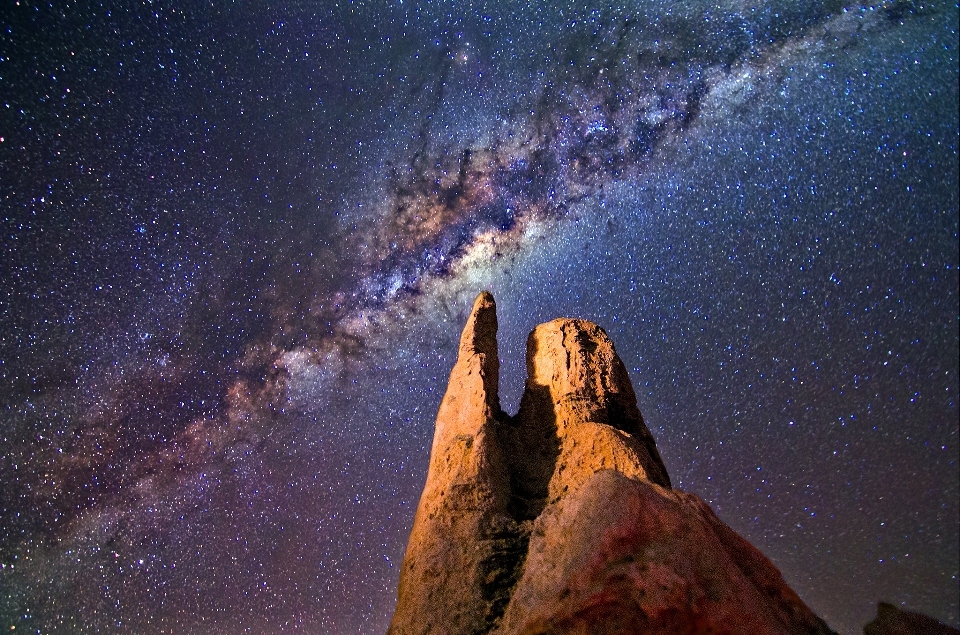 Landscape wilderness sky night