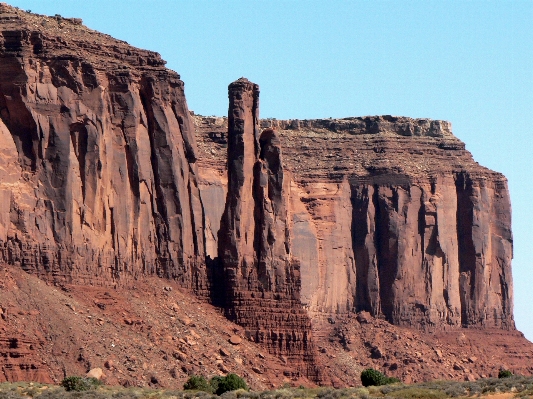 Rock architecture valley panorama Photo