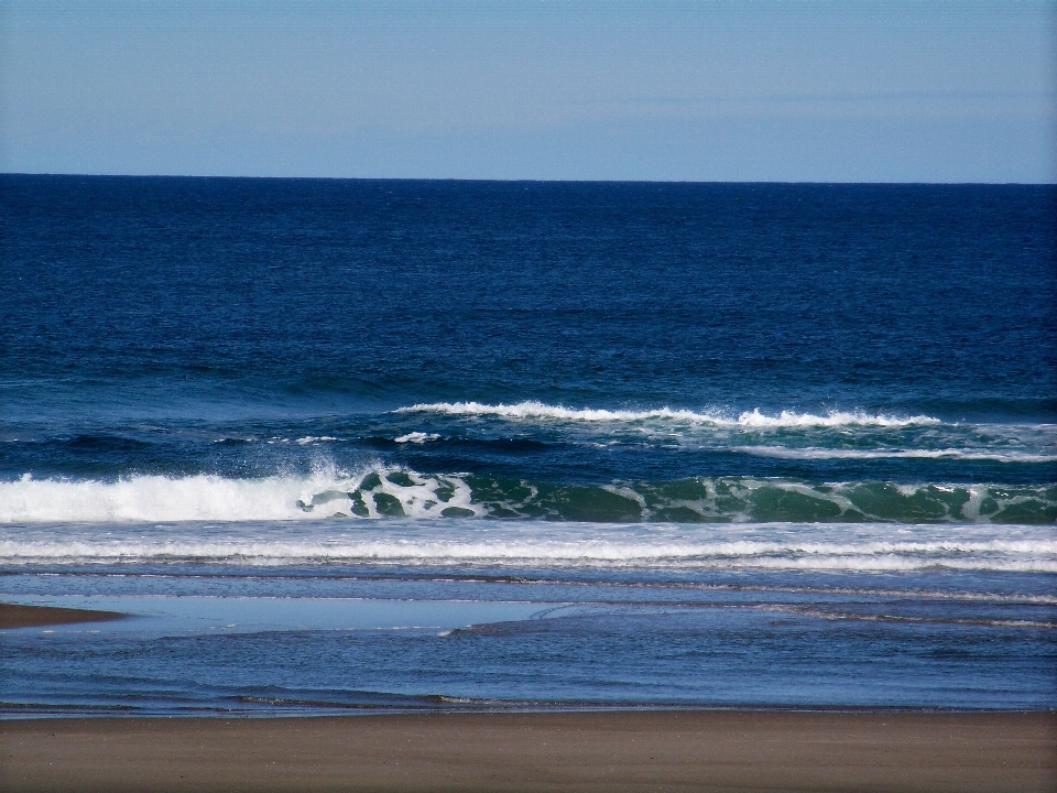 Beach landscape sea coast