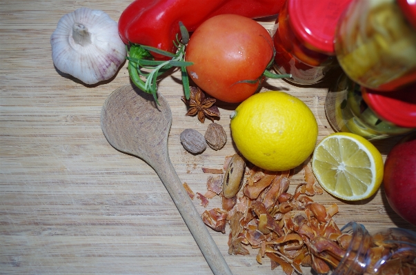 Anlage frucht gericht essen Foto