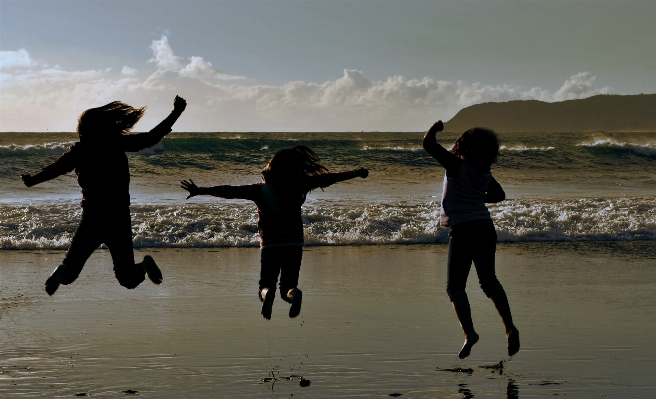 Beach sea water ocean Photo