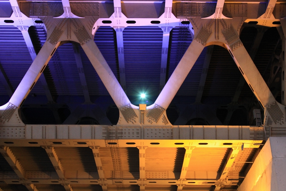 Structure bridge auditorium roof