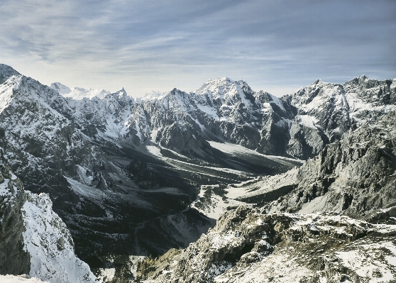 Landscape wilderness mountain snow Photo