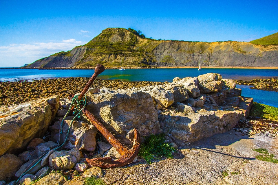 Plage paysage mer côte