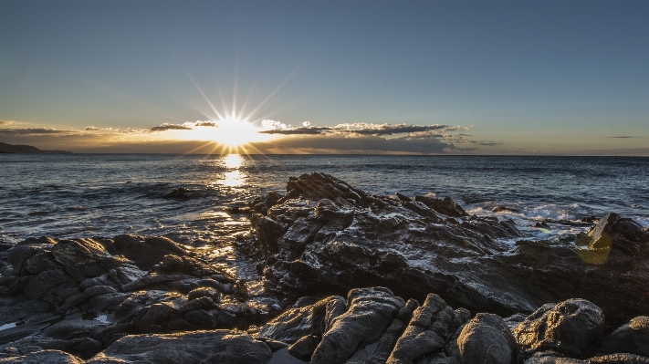 Beach landscape sea coast Photo