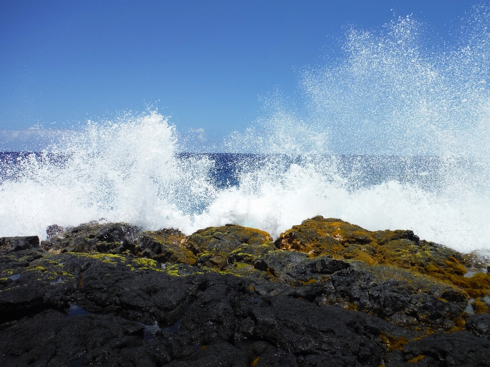 Beach landscape sea coast