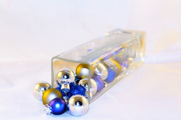 Star glass decoration bead Photo