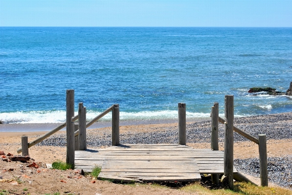 Beach landscape sea coast Photo