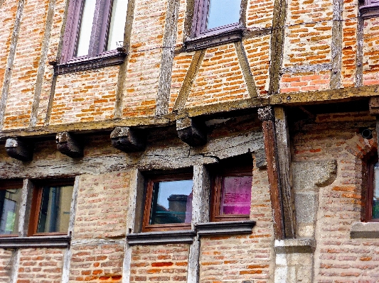 Structure wood house window Photo