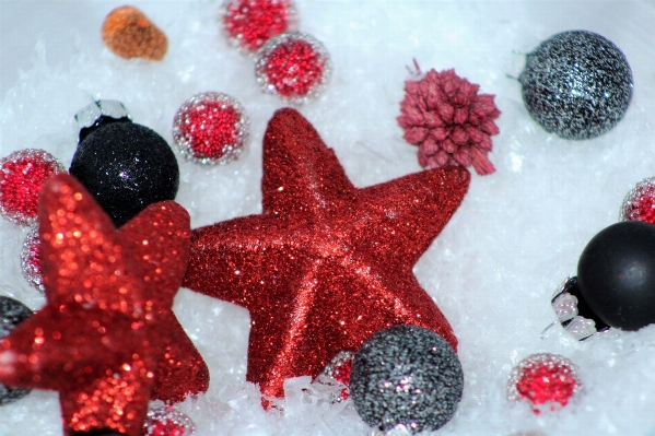 Star decoration food red Photo