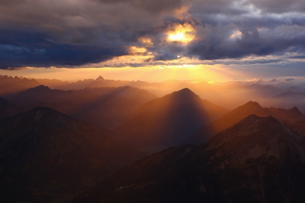 Landscape rock mountain cloud Photo