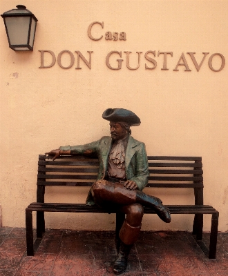 Sitting sculpture art mexico Photo