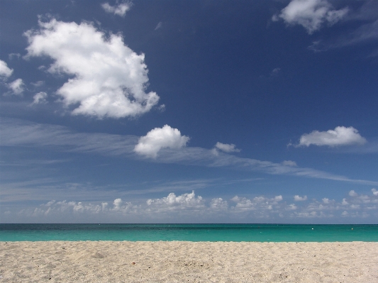 Foto Pantai laut pesisir cakrawala