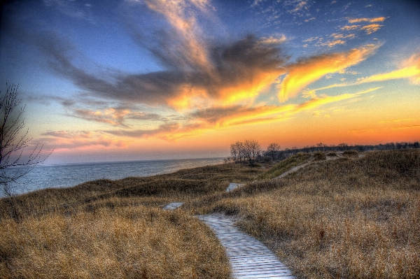 Beach landscape sea coast Photo