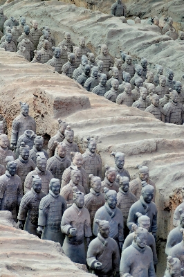 Foto Areia monumento estátua terracota
